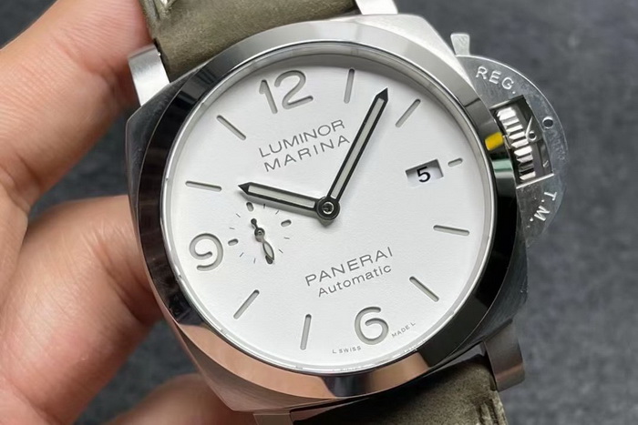 The Panerai PAM1314 (white) 44mm from the VS factory is introduced 第1张