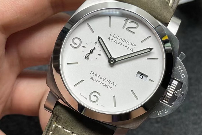 The Panerai PAM1314 (white) 44mm from the VS factory is introduced 第3张