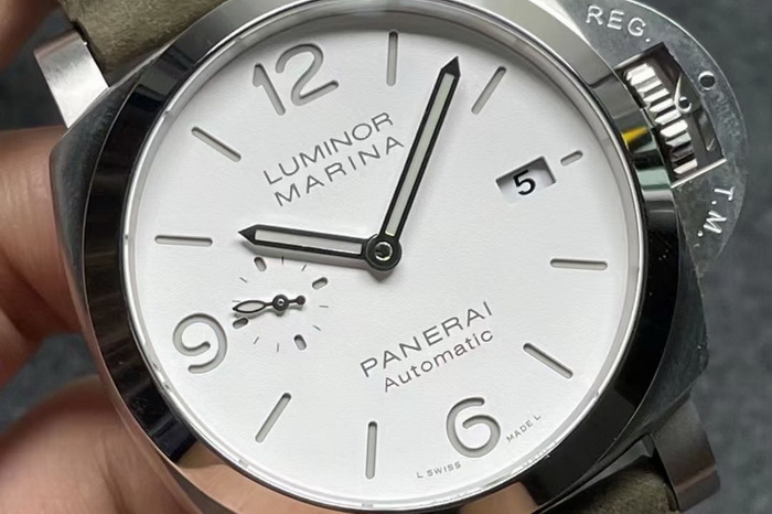 The Panerai PAM1314 (white) 44mm from the VS factory is introduced 第2张