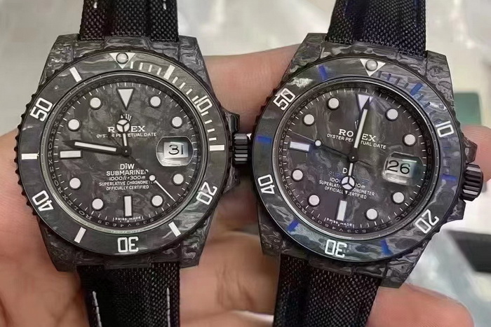 Detailed Introduction of the VS Factory Reproduction DIW Carbon Fiber Rolex Submariner 第2张