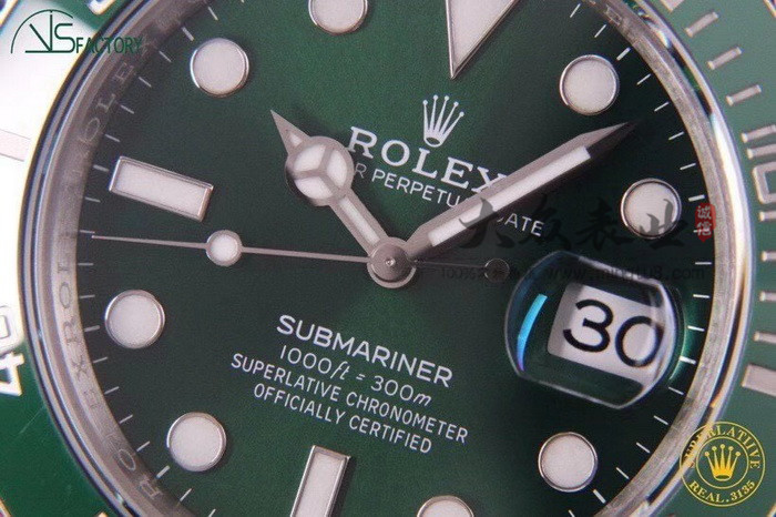 Introduction to the improved craftsmanship of the Vs factory Rolex Submariner 116610 