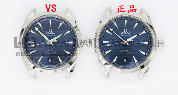 Top-tier replica Omega Seamaster Aqua Terra 150 Yuzu Wood series watch comparison review 第2张