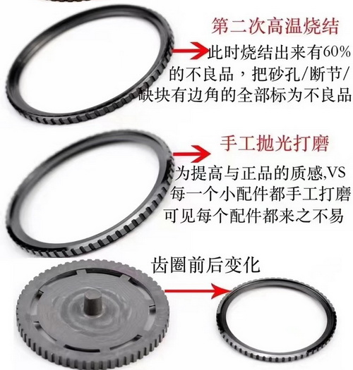 Production Process of VS Factory Omega Seamaster Watch 215.92.46.22.01.001 Ceramic Case 第6张