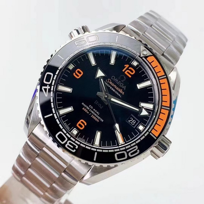 Comparison Review of VS Factory Omega Seamaster 1/4 Orange - Genuine vs. Replica 第1张