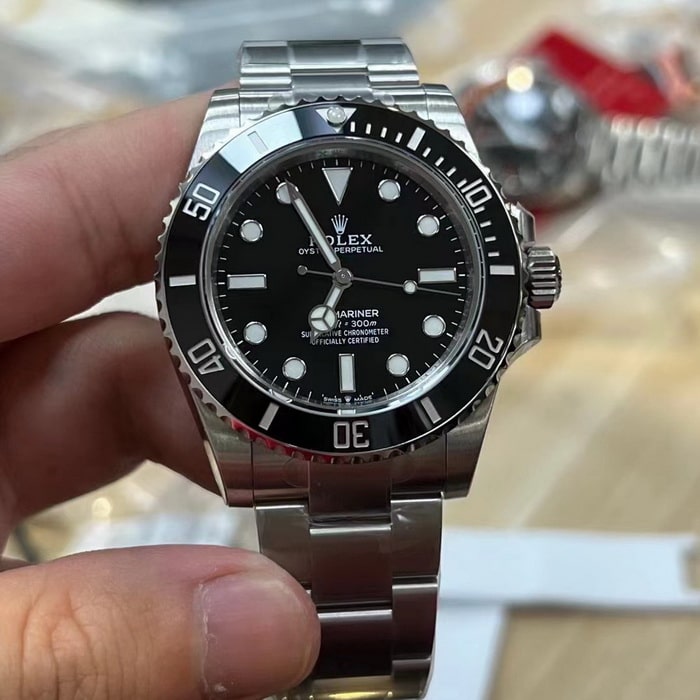 VS factory Rolex  submariner 124060 replica watch with 3230 movement version 第2张