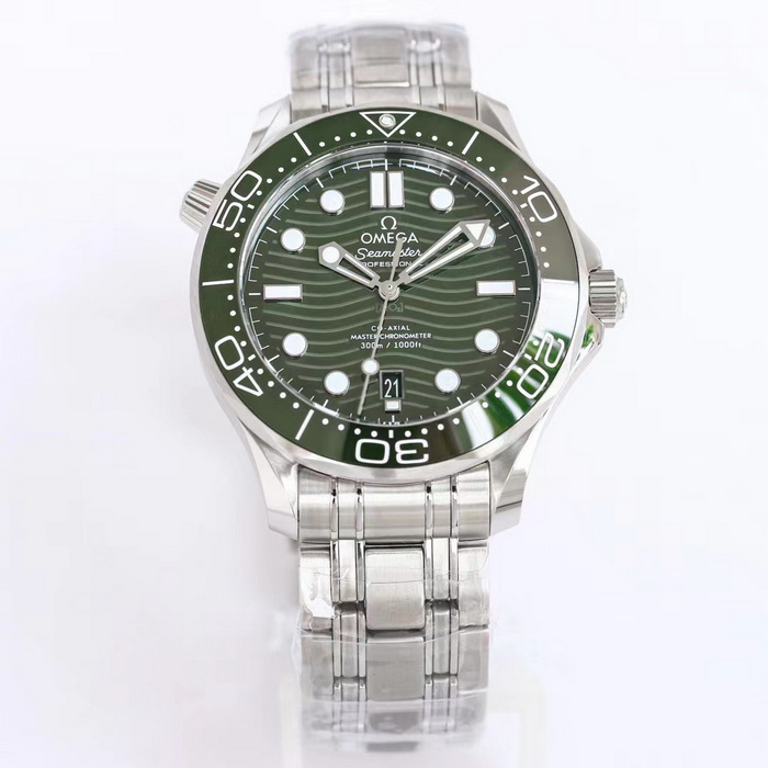 Introduction to VS Factory Omega Seamaster (Green) 210.30.42.20.10.001 Watch 第1张