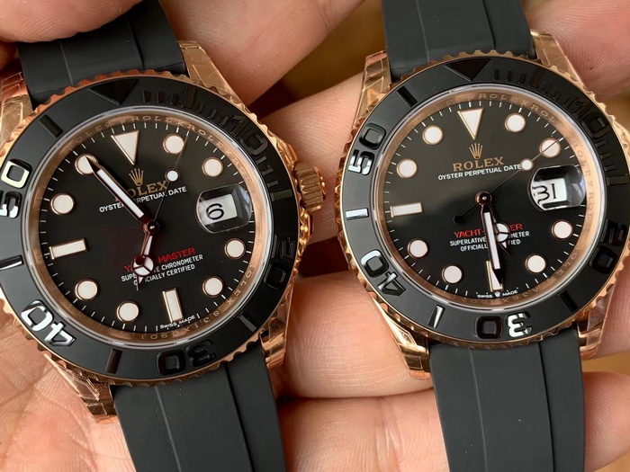 Introduction to VS Factory Rolex Yacht-Master Rose Gold 126655 Replica Watch 第3张