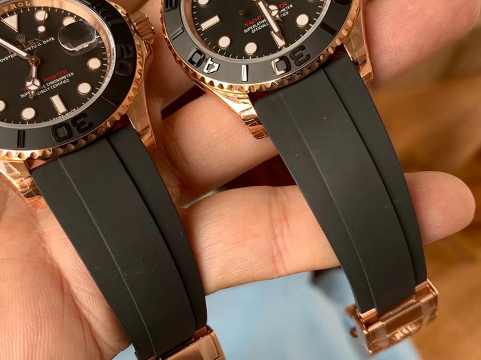 Introduction to VS Factory Rolex Yacht-Master Rose Gold 126655 Replica Watch 第6张