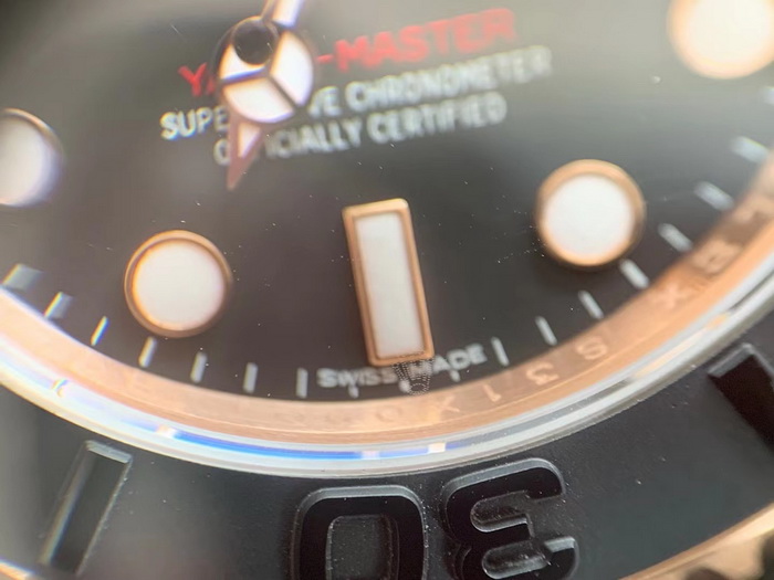 Introduction to VS Factory Rolex Yacht-Master Rose Gold 126655 Replica Watch 第7张