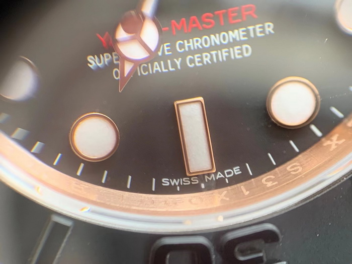 Introduction to VS Factory Rolex Yacht-Master Rose Gold 126655 Replica Watch 第8张