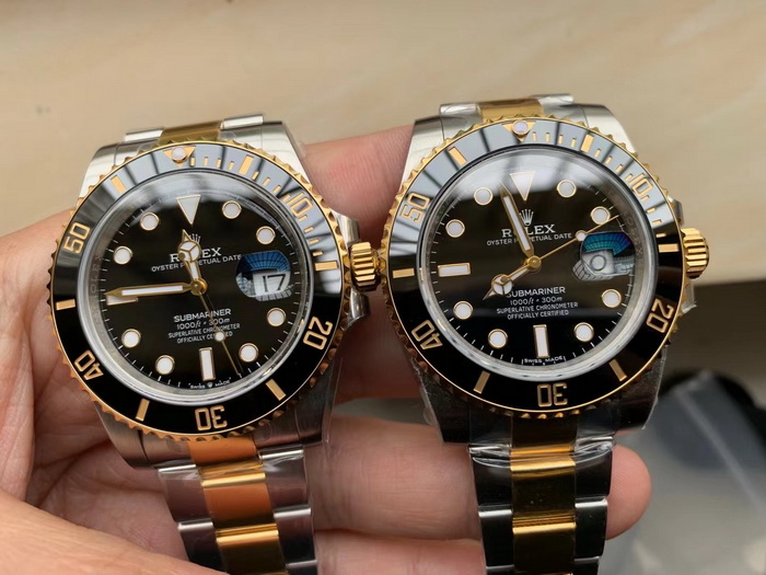 Introduction to the VS Factory Rolex Submariner 116613LN Two-Tone Gold Replica 第3张