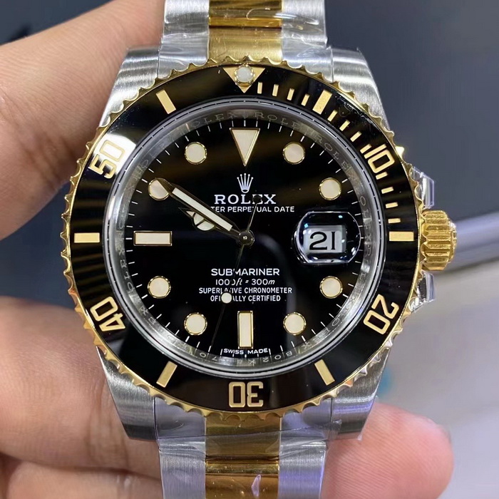 Introduction to the VS Factory Rolex Submariner 116613LN Two-Tone Gold Replica 第1张