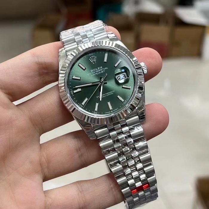 Introduction to the VS Factory Rolex Datejust 41mm (Mint Green) Replica 第3张