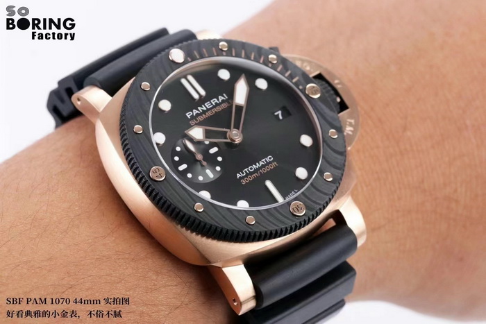 Introducing the rose gold replica of the Panerai PAM02070 by VS Factory (SBF) 第2张