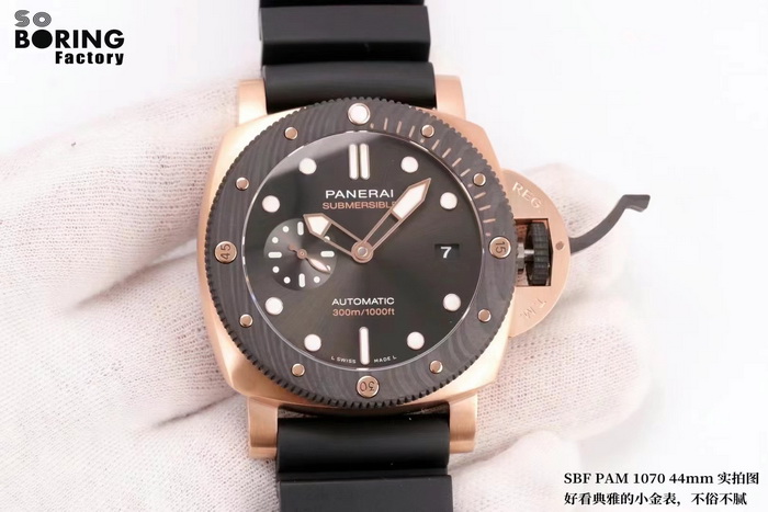 Introducing the rose gold replica of the Panerai PAM02070 by VS Factory (SBF) 第1张