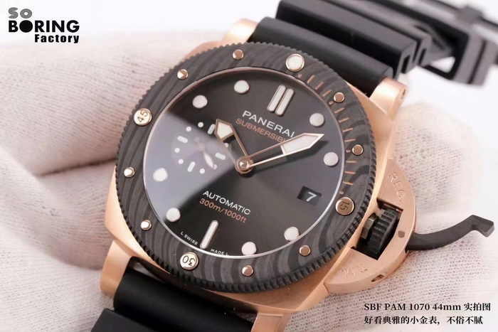 Introducing the rose gold replica of the Panerai PAM02070 by VS Factory (SBF) 第3张