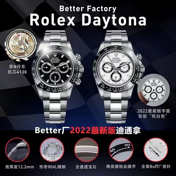 BT Factory’s top replica Rolex Daytona 116500 (black) 第1张