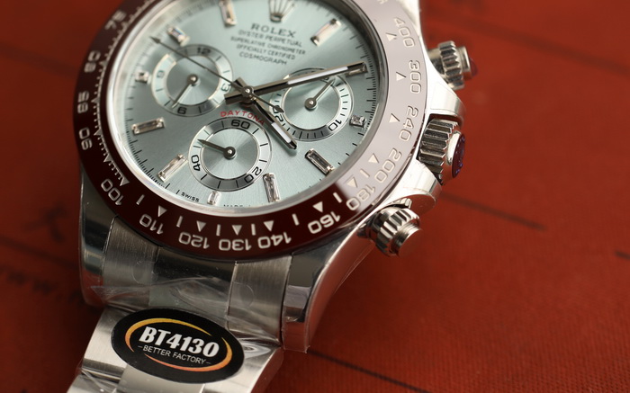 Introduction to the BT Factory Reproduction Rolex Daytona M126506-0002 (Ice Blue) 第5张