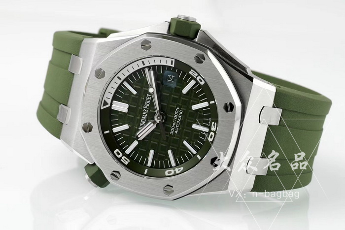 APS Factory replicates the AP Royal Oak Offshore 15710 (Green) – Pictures and Price Introduction 第5张