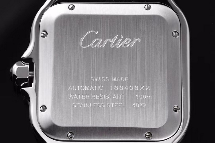 Introduction to the price of high imitation SANTOS DE CARTIER WSSA0037 watch 第4张