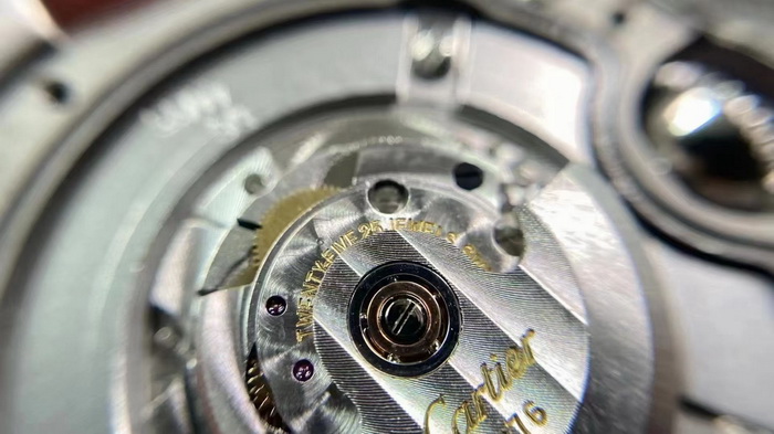 Cartier Clone 076 Watch Movement Real Shot Pictures 第3张