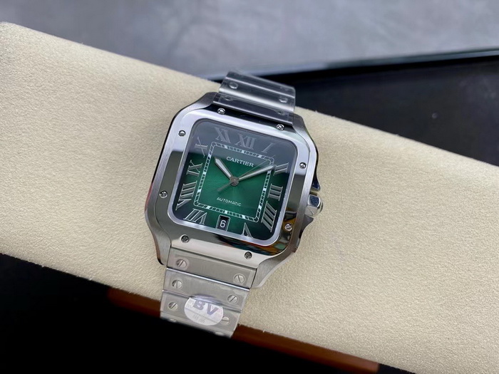 Introduction to BV factory's clone of SANTOS DE CARTIER WSSA0061 watch 第3张