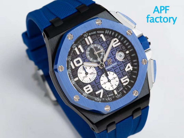 Introduction to the APF Factory's Replica AP Royal Oak Offshore Series 26420CE.OO.A043VE.01 Watch 第3张