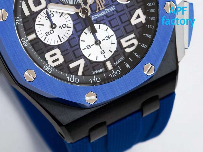 Introduction to the APF Factory's Replica AP Royal Oak Offshore Series 26420CE.OO.A043VE.01 Watch 第5张