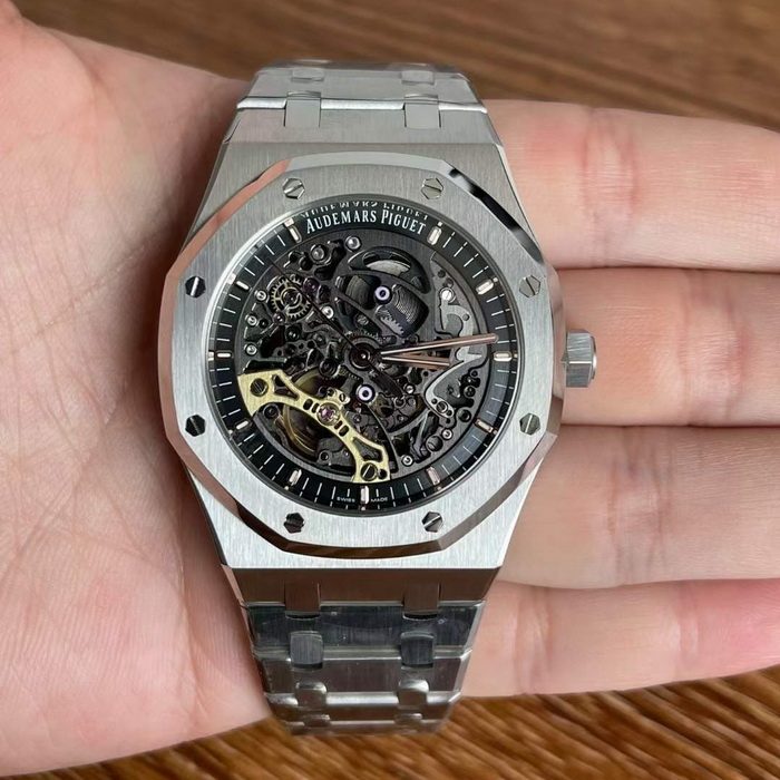 Introduction to ZF Factory Cloned AP Royal Oak 15407 Hollow Watch 第1张