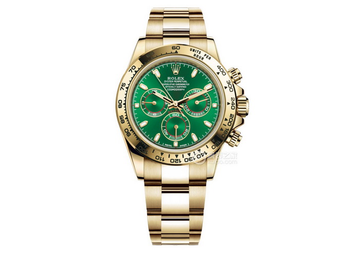 C Factory/Clean Factory Rolex (Green Gold) Daytona M116508-0013 Replica Watch for Sale