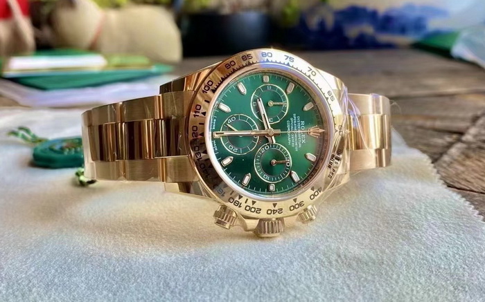 C Factory/Clean Factory Rolex (Green Gold) Daytona M116508-0013 Replica Watch for Sale 第1张