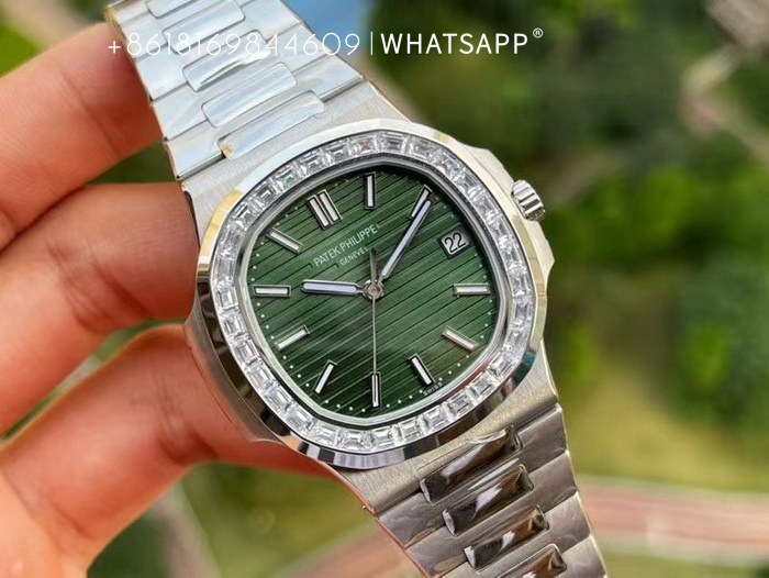 Replica Patek Philippe Nautilus 5711/1300A-001 with Diamonds for Sale at 3k Factory 第1张