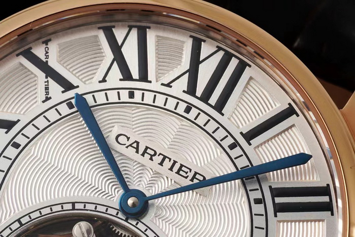 Cartier ROTONDE DE CARTIER series W1556215 tourbillon replica watch 第5张