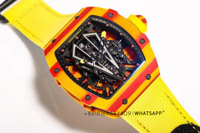 RICHARD MILLE RM27-03 (Rafael Nadal) Quartz TPT Replica Watch for Sale 第6张