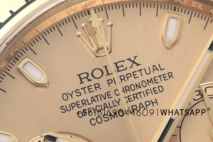 Top replica Rolex Daytona (all gold) m116508-0003 for sale at Factory C 第5张