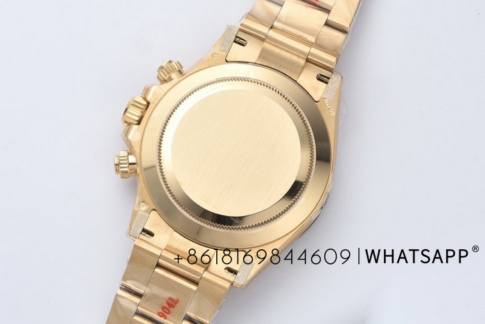 Top replica Rolex Daytona (all gold) m116508-0003 for sale at Factory C 第4张