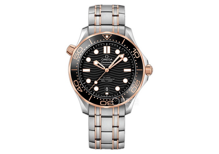 Introduction to the replica Omega Seamaster Diver 300 210.20.42.20.01.001 (two-tone) watch