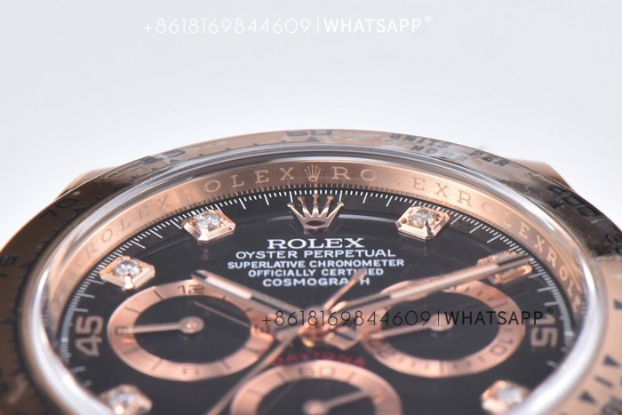 C Factory Rolex Daytona Series 116505-0015 Diamond-set Replica Watch Introduction 第3张