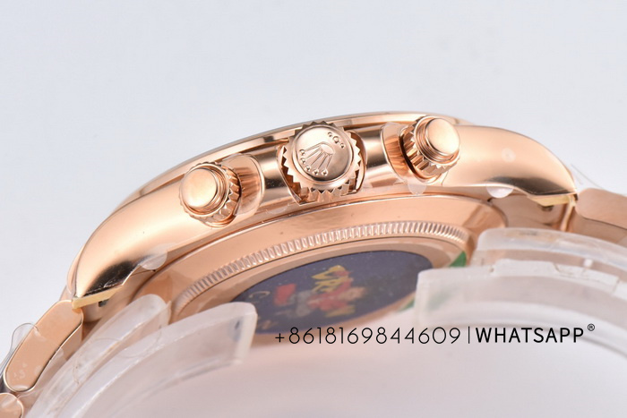 Replica of Rolex Daytona Rose Gold Chocolate Dial m116505-0013 from Factory C 第4张