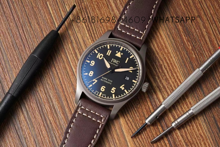 Introduction to the IWC PILOT’S WATCH IW327006 Titanium Mark 18 Replica 第1张