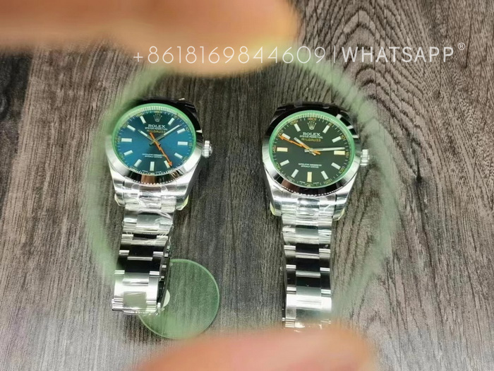 Top Replica Rolex Oyster Perpetual Milgauss 116400GV-0001 (green) for Sale 第1张