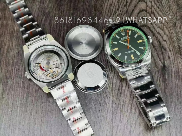 Top Replica Rolex Oyster Perpetual Milgauss 116400GV-0001 (green) for Sale 第2张