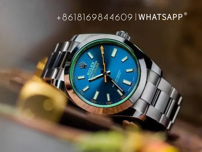 Top Replica Rolex Oyster Perpetual Milgauss 116400-0002 (blue) Introduction 第1张