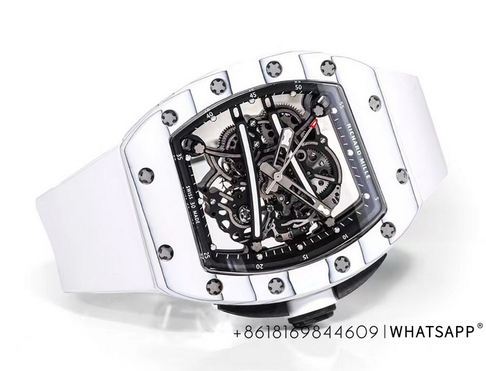 Perfect Reproduction of the Richard Mille RM 61-01 Carbon Fiber Hollow Watch 第2张