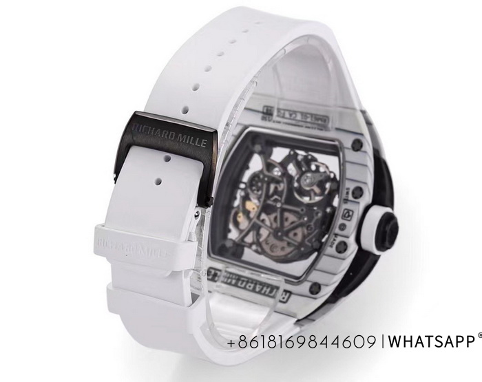 Perfect Reproduction of the Richard Mille RM 61-01 Carbon Fiber Hollow Watch 第9张