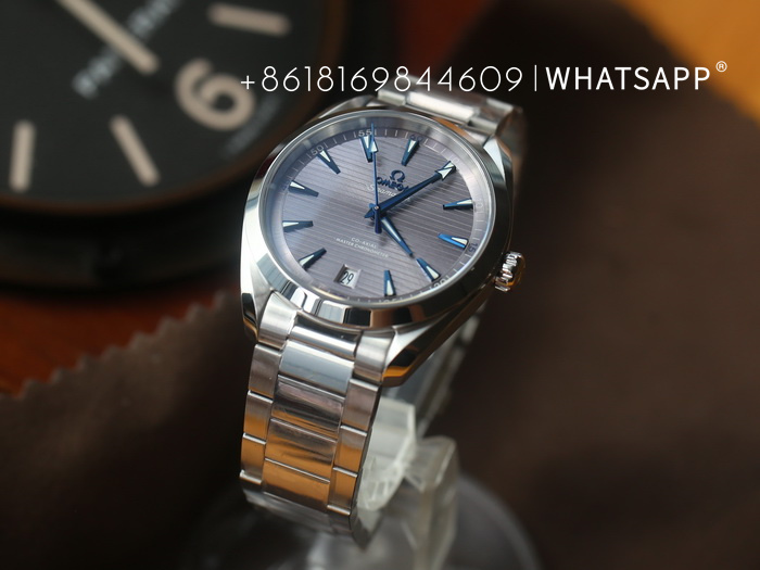 Top replica Omega Seamaster AQUA TERRA 150M 220.10.41.21.06.001 (gray) watch image 第1张