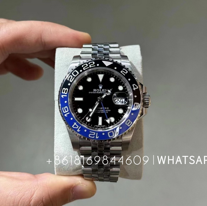 C Factory Rolex OYSTER PERPETUAL GMT-Master II 126710-0002 (Blue-Black) Replica Watch Sales 第7张