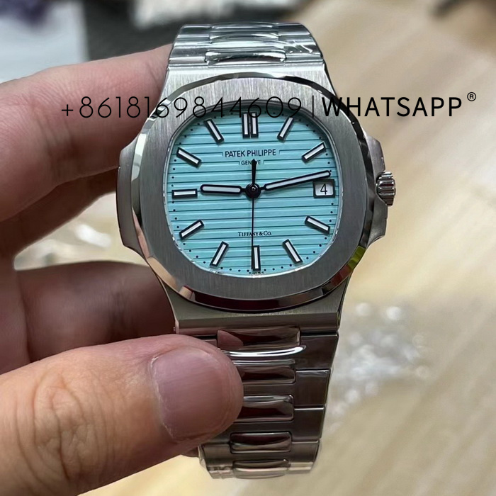 3K Factory Patek Philippe NAUTILUS 5711/1A-018 (Tiffany Collaboration) Limited Edition Replica Watch Sales 第1张