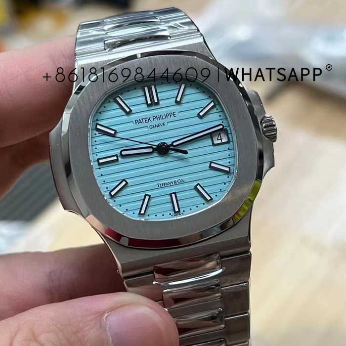 3K Factory Patek Philippe NAUTILUS 5711/1A-018 (Tiffany Collaboration) Limited Edition Replica Watch Sales 第2张