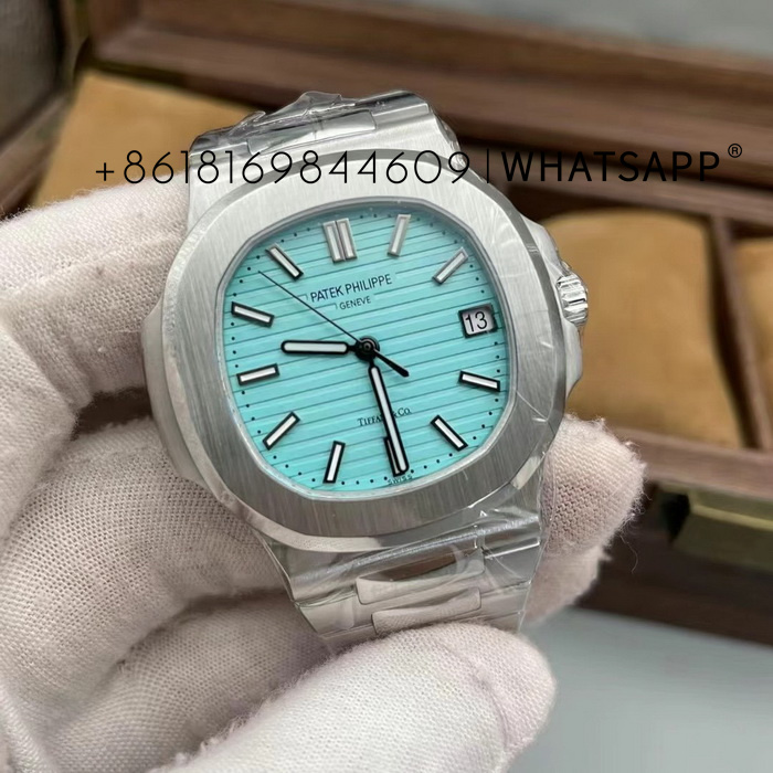 3K Factory Patek Philippe NAUTILUS 5711/1A-018 (Tiffany Collaboration) Limited Edition Replica Watch Sales 第7张